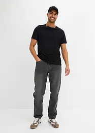 Loose Fit Stretch-Jeans, Straight, bonprix