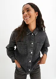 Oversized Jeans-Overshirt, bonprix