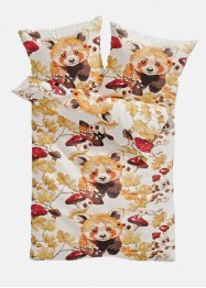 Parure de lit avec un panda roux, bpc living bonprix collection