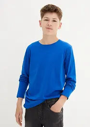 Langarmshirt mit Bio Baumwolle (3er-Pack), bonprix