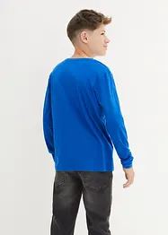 Langarmshirt mit Bio Baumwolle (3er-Pack), bonprix