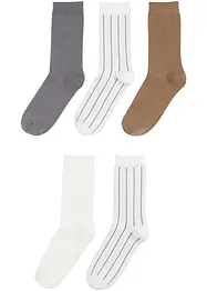 Socken mit Bio-Baumwolle (5er Pack), bonprix