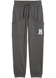 Sweat Cargohose aus Bio Baumwolle, bonprix