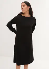 schweres Jerseykleid mit weitem Ärmel, bonprix