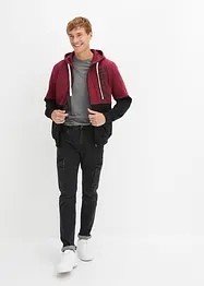 Kapuzen-Sweatjacke aus Bio Baumwolle, bonprix