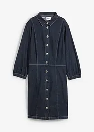 Robe en jean, manches 3/4, bonprix