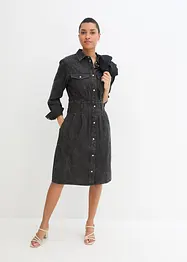 Robe en jean extensible, bonprix