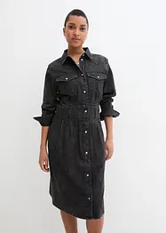 Robe en jean extensible, bonprix