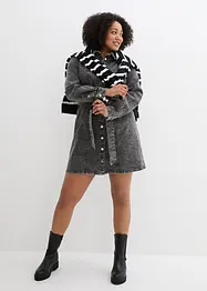 Robe courte en jean, bonprix