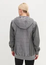 Veste matelassée hybride en mix de matière,  déperlante, bonprix