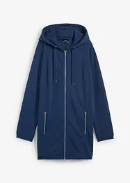 Long-Sweatjacke mit Reißverschlusstaschen, bonprix