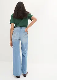 Wide Leg Jeans Mid Waist, bonprix