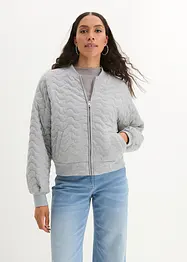 Blouson matelassé en sweat, bonprix