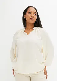 Blouse à fronces, bonprix