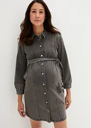 Robe en jean de grossesse / d'allaitement avec lien à nouer, bonprix