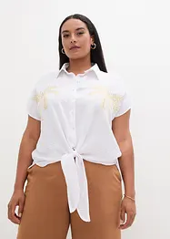 Bluse mit Stickerei, bonprix