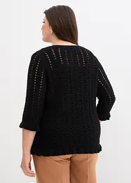 Ajour Pullover, bonprix