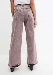 Wide Leg Jeans High Waist, Stretch, bonprix