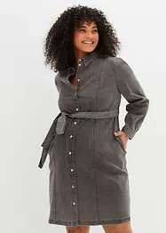 Robe en jean de grossesse / d'allaitement avec lien à nouer, bonprix