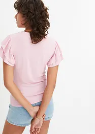 Shirt mit Volantärmel, bonprix