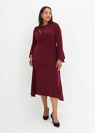 Midikleid mit Volants, bonprix