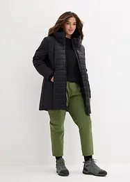 Gesteppte Longjacke mit Softshell, bonprix