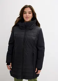 Gesteppte Longjacke mit Softshell, bonprix