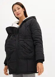 Gefütterte Umstandsjacke mit Baby-Einsatz, bonprix