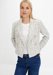 Blazer aspect tweed, bonprix