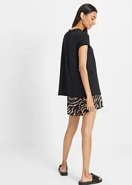 Baumwoll-Shirt mit Spitze, bonprix