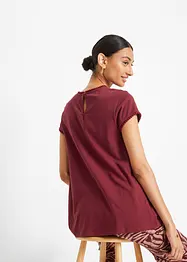 Baumwoll-Shirt mit Spitze, bonprix