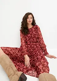 Robe midi imprimée, bonprix