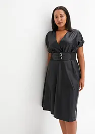 Lederimitat-Kleid, bonprix