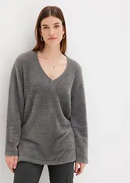 Pull oversize en fil moelleux, bonprix