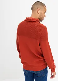 Pullover mit Schalkragen, bonprix