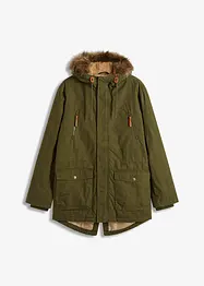 Parka mit Fellkapuze, bonprix