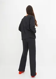 Ensemble loungewear en jersey texturé, bonprix