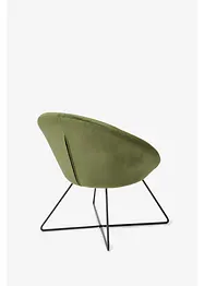 Fauteuil à piétement en métal, bonprix