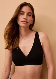 Bralette ohne Bügel mit Bio-Baumwolle, bonprix