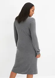 Strickkleid mit Knöpfen, bonprix