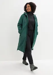 Manteau de pluie rembourré longueur midi, imperméable, bonprix