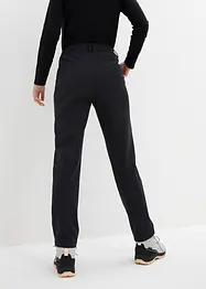 Pantalon technique en softshell stretch avec taille élastiquée dos, déperlant, bonprix