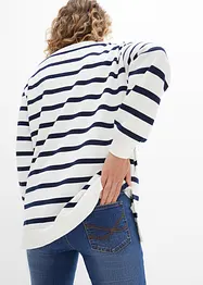 Longsweatshirt mit Troyer-Kragen, bonprix