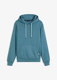 Kapuzensweatshirt mit Komfortschnitt und recyceltem Polyester, bonprix