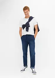 Regular Fit Schlupfjeans mit Komfortschnitt, Straight, bonprix