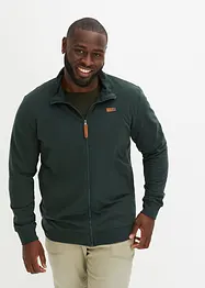 Sweat zippé avec col montant, bonprix