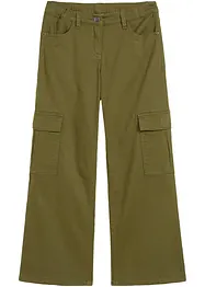 Mädchen Cargohose, wide Leg, bonprix