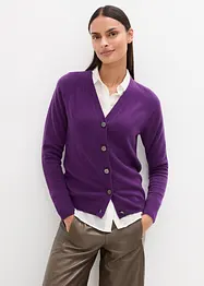 Cashmerestrickjacke mit Good Cashmere Standard®-Anteil, bonprix