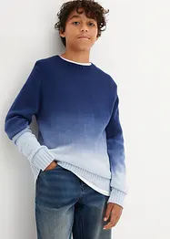 Jungen Pullover mit Farbverlauf, bonprix