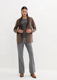 Wende-Wollblazer mit Glencheck, bonprix